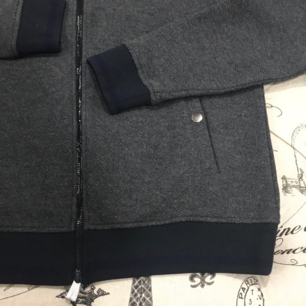 Toscano Textured Full Zip Jacket - Picture 5 of 9